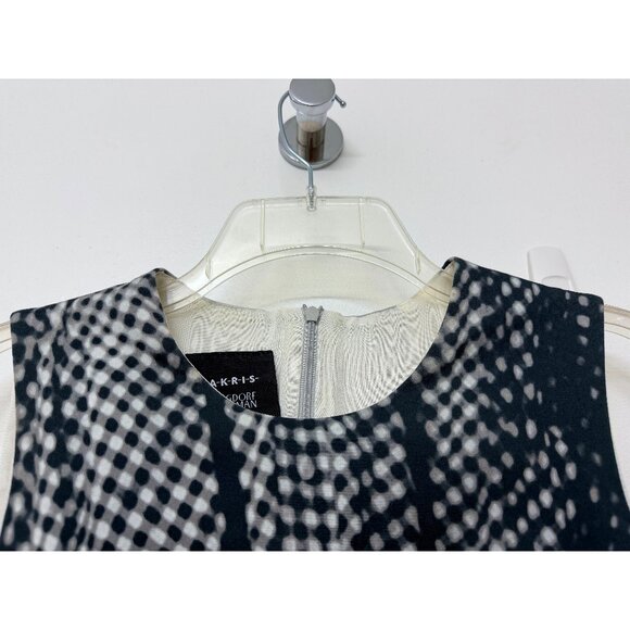 Akris Vivian Maier Camera Dress Black Gray Photo Realistic Trompe l'Oeil 10 - Picture 4 of 16